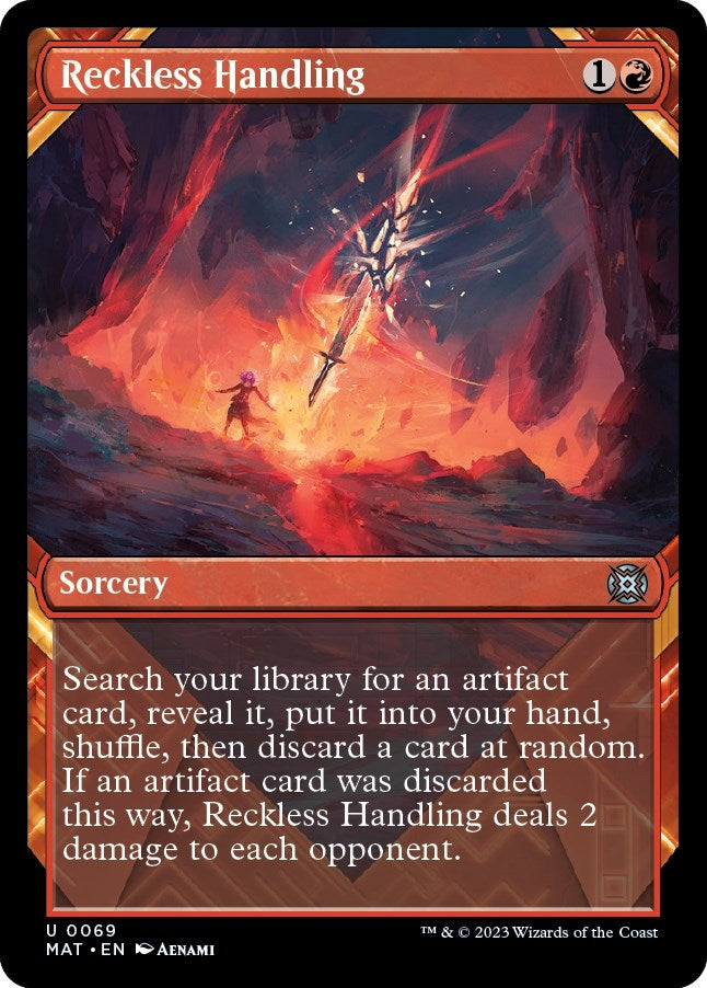 Reckless Handling (Showcase) (69) [MAT] - MTG Single