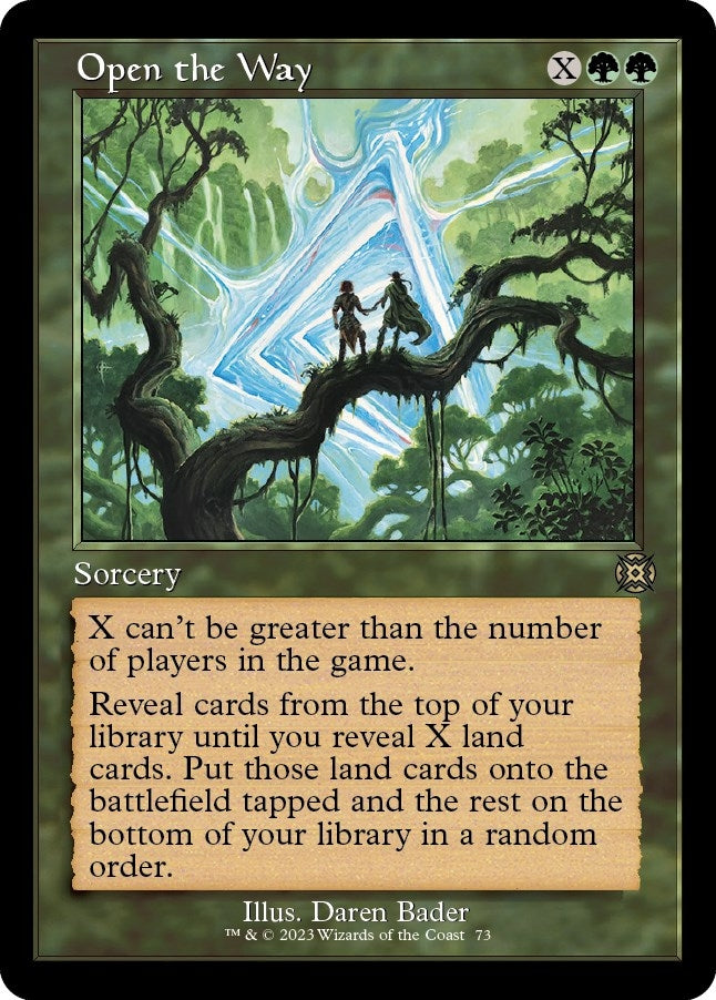 Open the Way (Retro Frame) (73) [MAT] - MTG Single