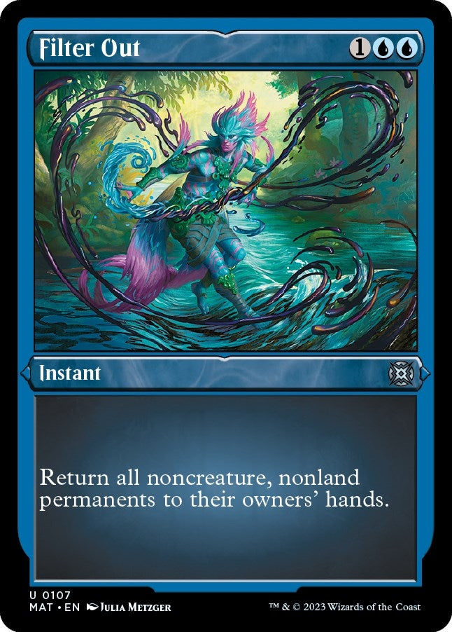 Filter Out (Foil Etched) (107) [MAT] - MTG Single