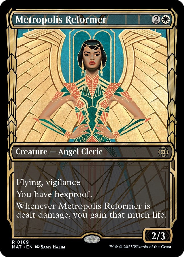 Metropolis Reformer (Halo Foil) (189) [MAT] - MTG Single