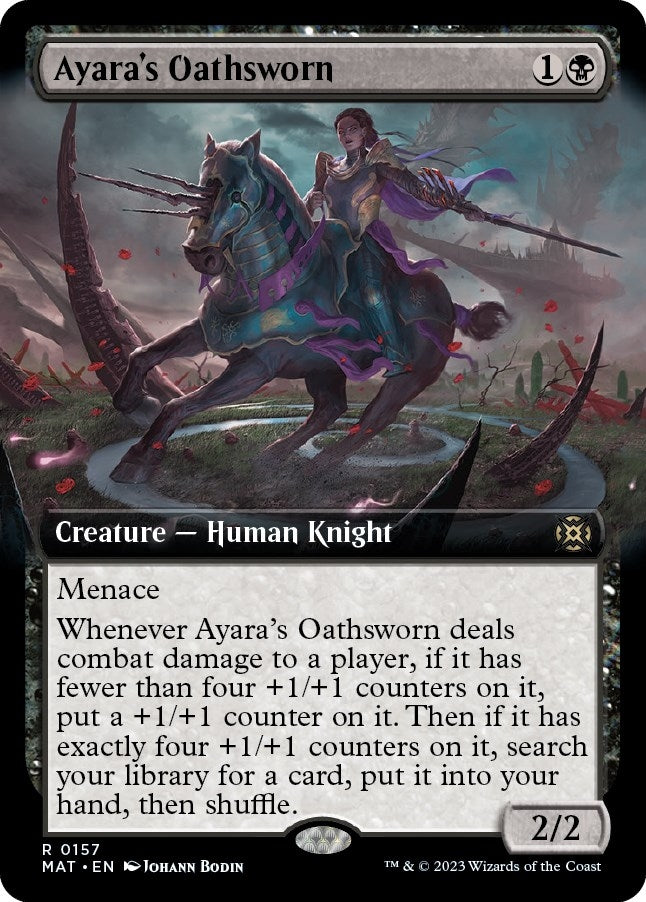 Ayara’s Oathsworn (Extended Art) (157) [MAT] - MTG Single