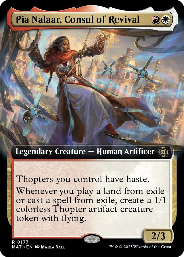 Pia Nalaar Consul of Revival (Extended Art) (177) [MAT] - MTG Single