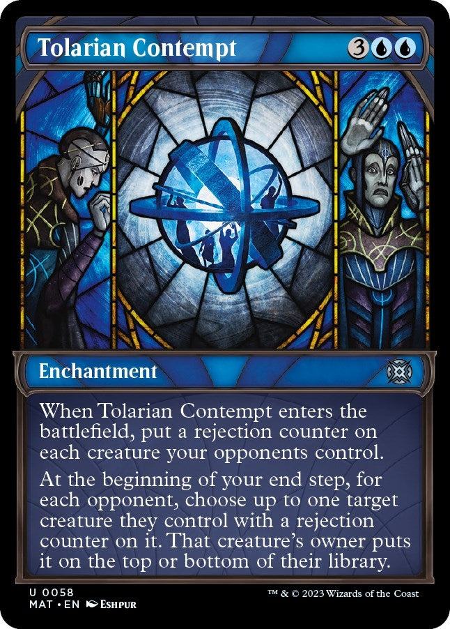 Tolarian Contempt (Showcase) (58) [MAT] - MTG Single