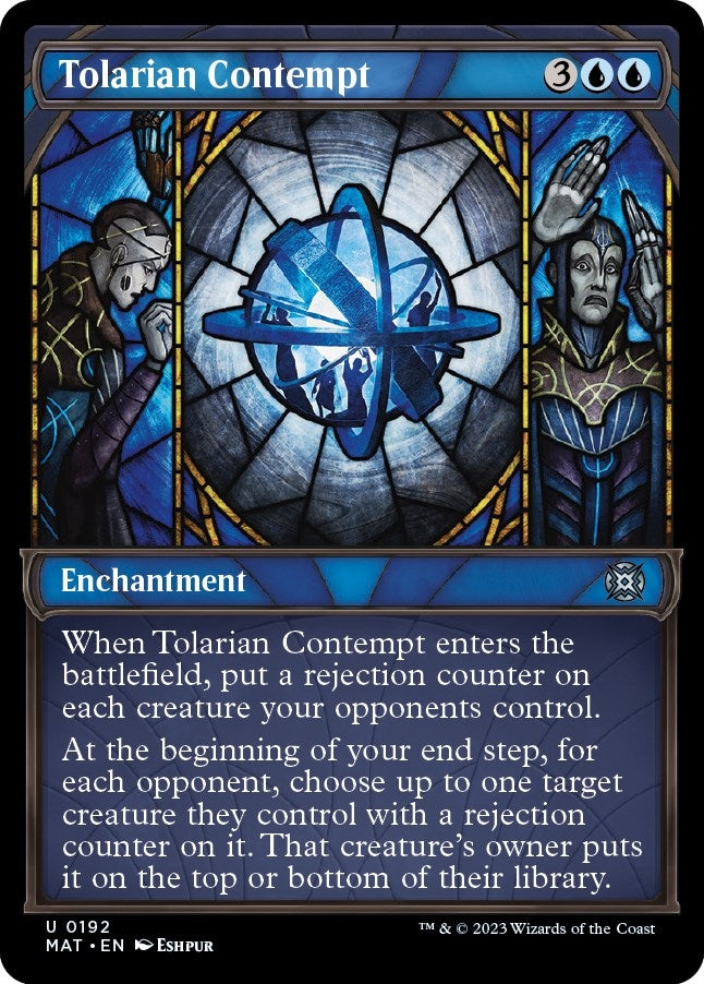 Tolarian Contempt (Halo Foil) (192) [MAT] - MTG Single