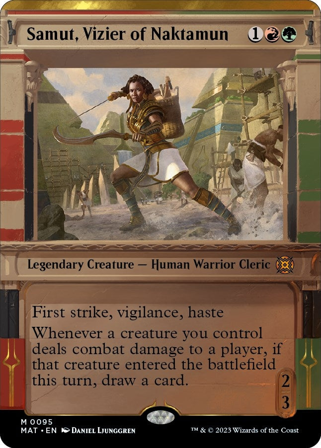 Samut Vizier of Naktamun (Showcase) (95) [MAT] - MTG Single