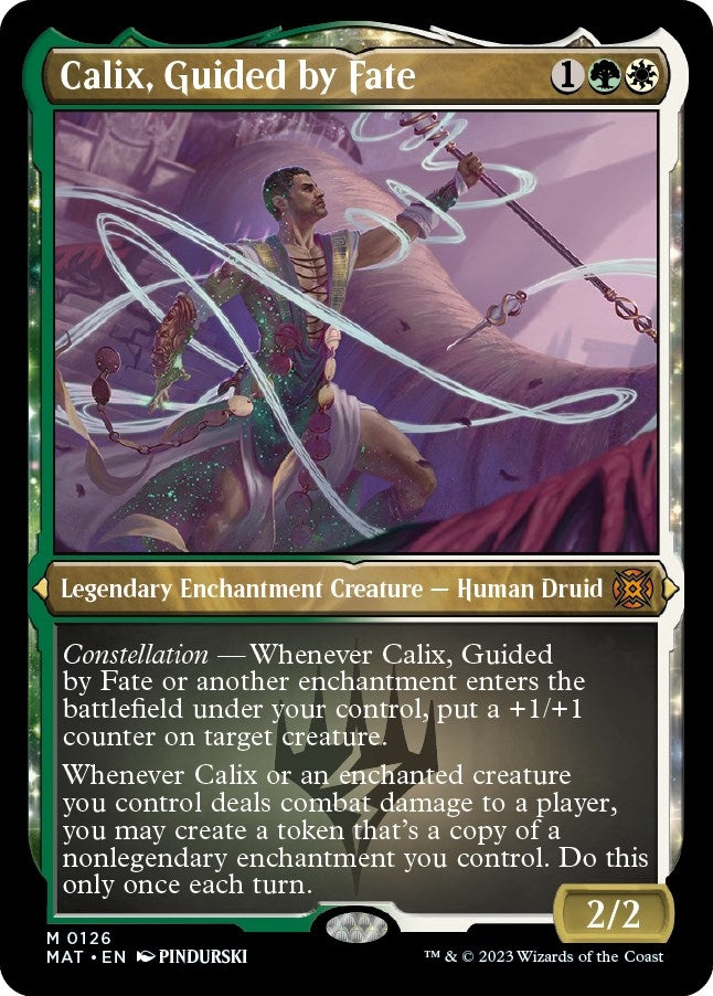 Calix Guided by Fate (Foil Etched) (126) [MAT] - MTG Single