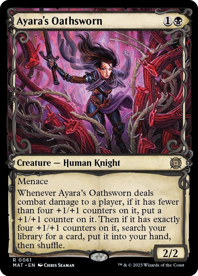 Image for Ayara's Oathsworn (Showcase) (61) (March of the Machine: The Aftermath) - Magic: The Gathering