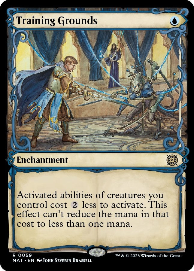 Training Grounds (Showcase) (59) [MAT] - MTG Single