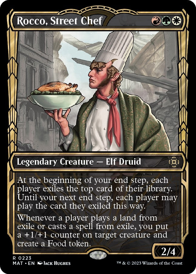 Rocco Street Chef (Halo Foil) (223) [MAT] - MTG Single