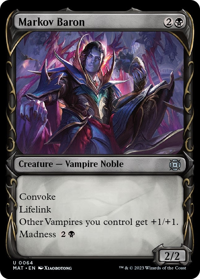 Markov Baron (Showcase) (64) [MAT] - MTG Single