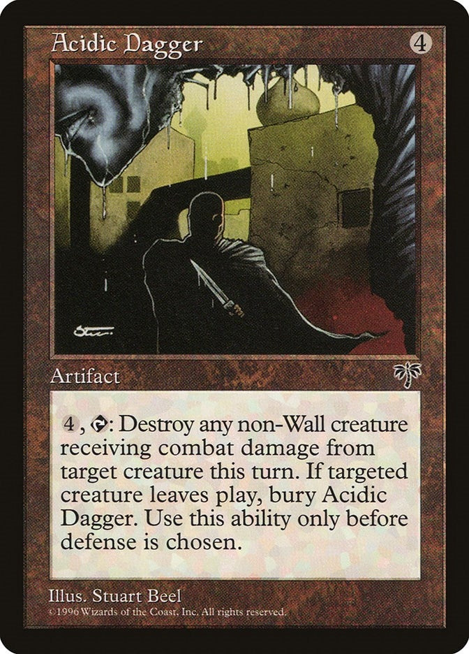 Acidic Dagger [MIR] - MTG Single