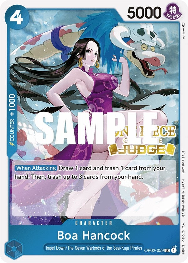 Boa Hancock (Judge) (2059) (OP-PR) - One Piece Card Game Single