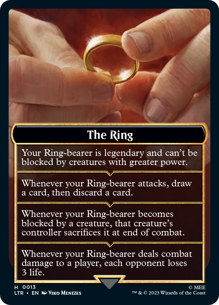 The Ring Helper Card (0) [LTR] - MTG Single