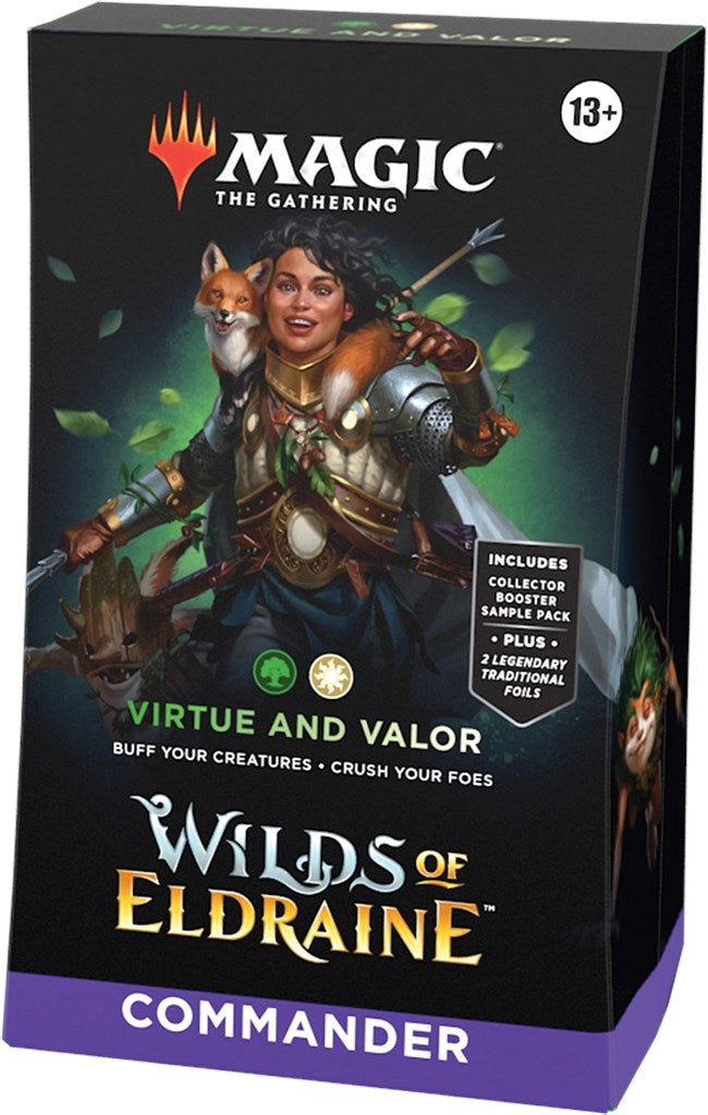 Wilds of Eldraine Commander Deck - Virtue and Valor [WOC] - MTG Sealed