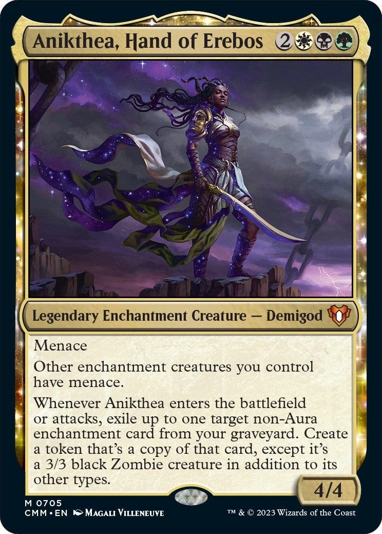 Anikthea Hand of Erebos (705) [CMM] - MTG Single
