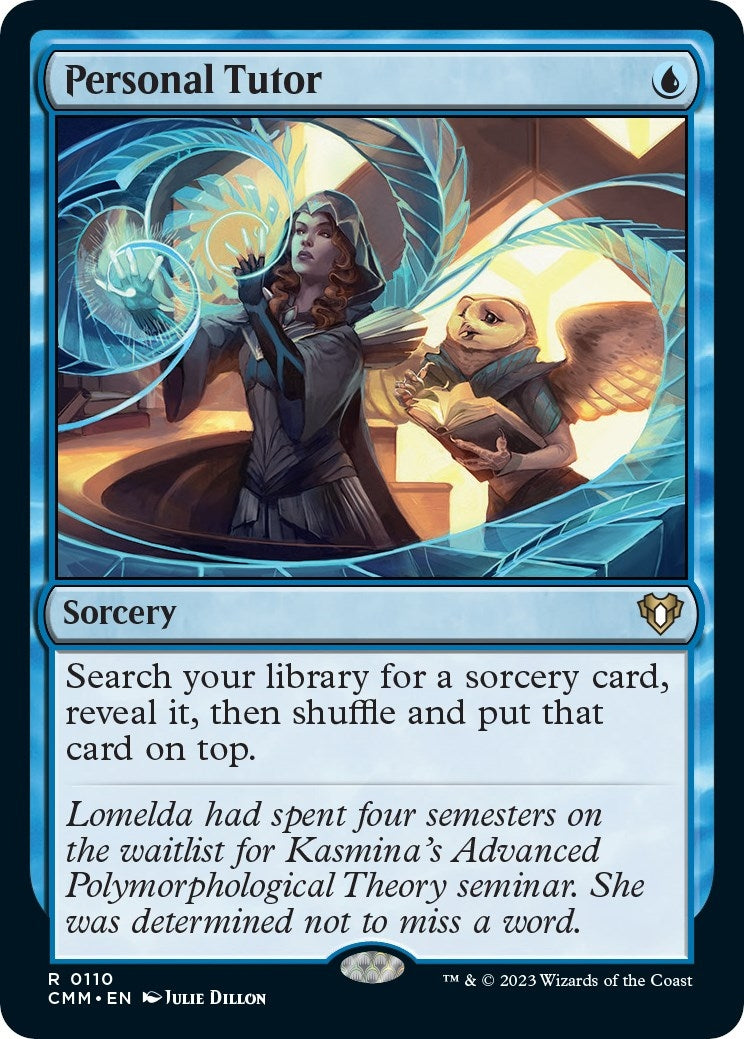 Personal Tutor (110) [CMM] - MTG Single