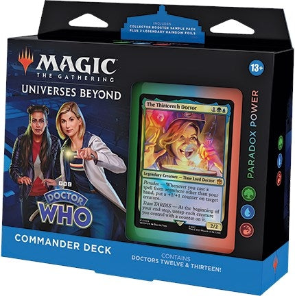 Universes Beyond: Doctor Who - Paradox Power Commander Deck [WHO] - MTG Sealed