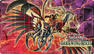 Yu-Gi-Oh! Darkwing Blast Premiere! Game Mat - Black-Winged Assault Dragon - Playmats Sealed