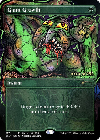 Giant Growth (Serial Numbered) (717) [SLD] - MTG Single