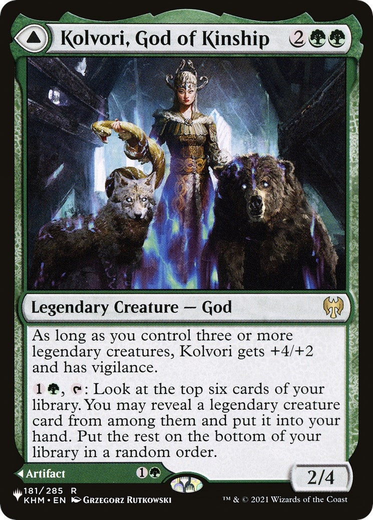 Kolvori God of Kinship (181) [LIST] - MTG Single
