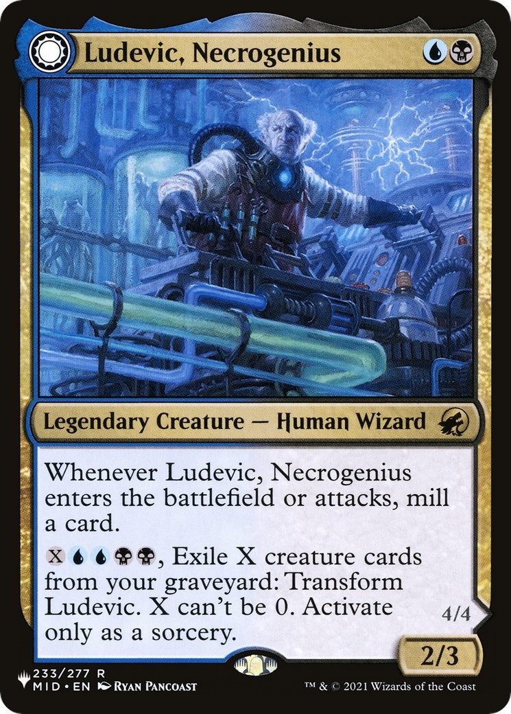 Ludevic Necrogenius (233) [LIST] - MTG Single