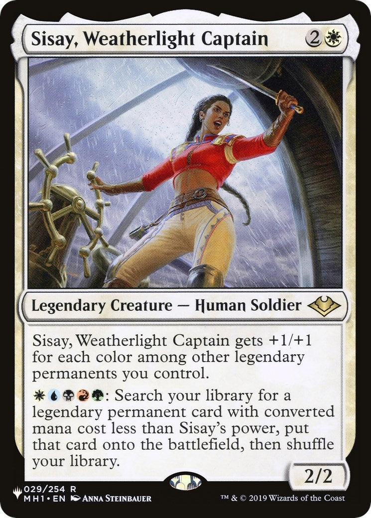 Sisay Weatherlight Captain (29) [LIST] - MTG Single