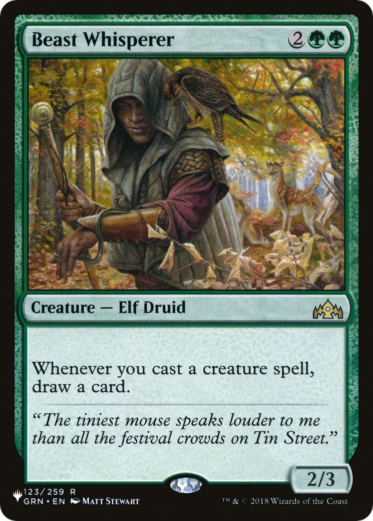 Beast Whisperer (123) [LIST] - MTG Single