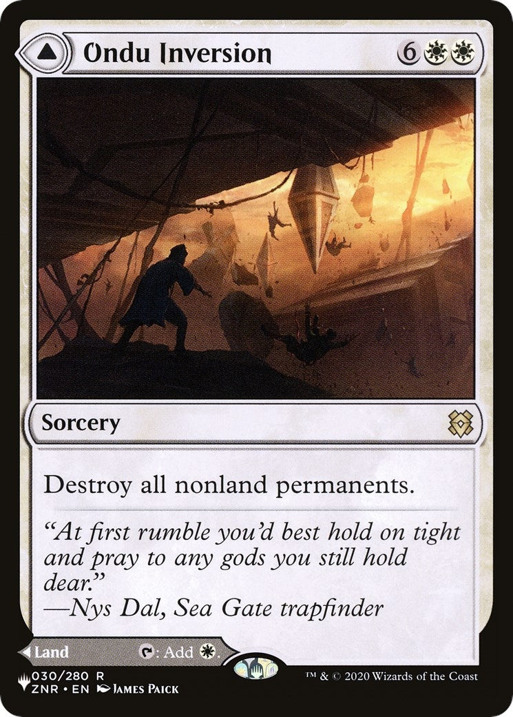 Ondu Inversion (30) [LIST] - MTG Single