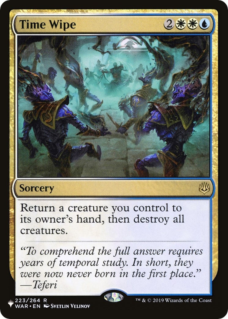 Time Wipe (223) [LIST] - MTG Single