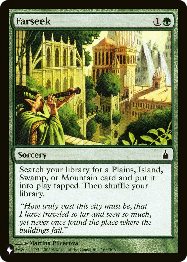 Farseek (RAV) (163) [LIST] - MTG Single