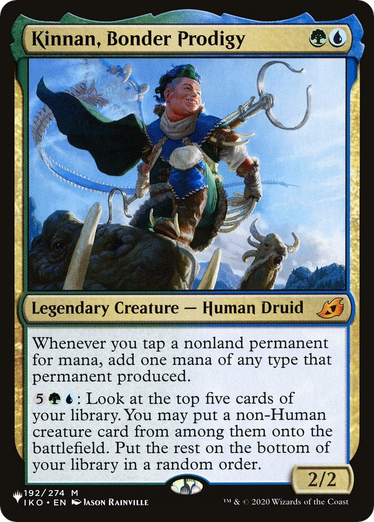 Kinnan Bonder Prodigy (192) [LIST] - MTG Single