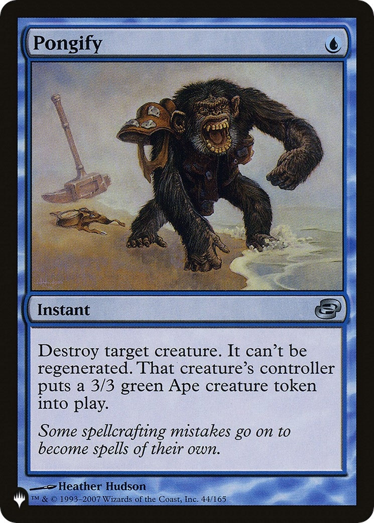 Pongify (44) [LIST] - MTG Single