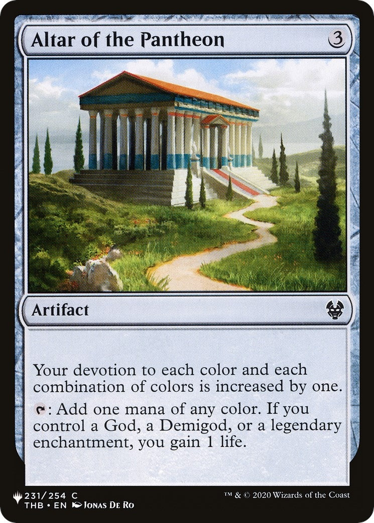 Altar of the Pantheon (231) [LIST] - MTG Single