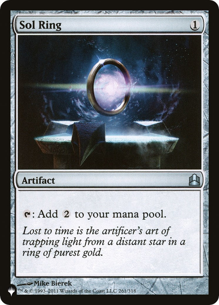 Sol Ring (CMD) (261) [LIST] - MTG Single