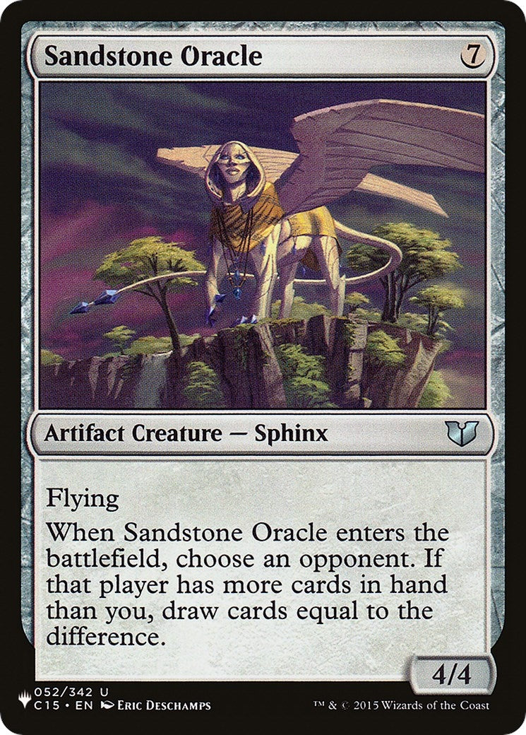 Sandstone Oracle (C15) (52) [LIST] - MTG Single