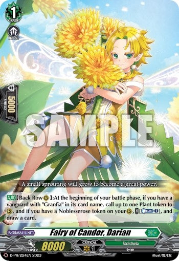 Fairy of Candor Darian (224) [D-PR] - Cardfight Vanguard Single