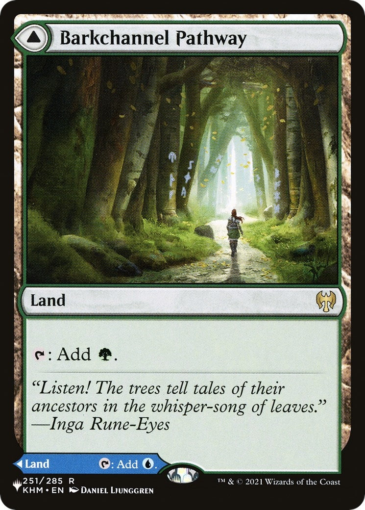 Barkchannel Pathway (251) [LIST] - MTG Single
