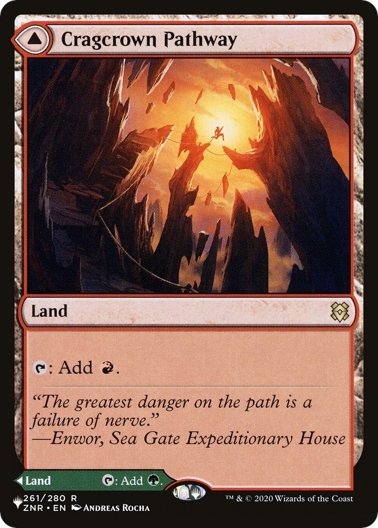 Cragcrown Pathway (261) [LIST] - MTG Single