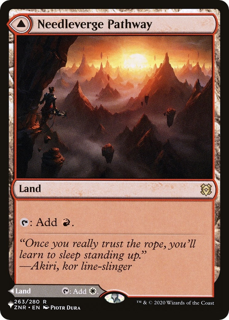 Needleverge Pathway (263) [LIST] - MTG Single