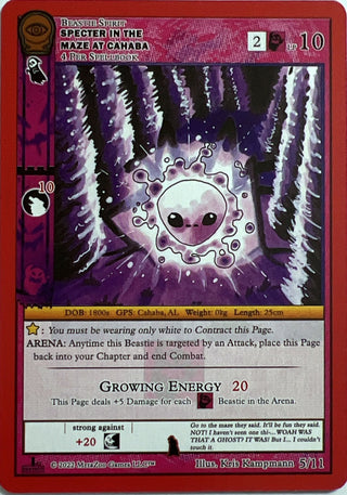 Specter in the Maze at Cahaba (5) (SCE1E-RE) - MetaZoo Single
