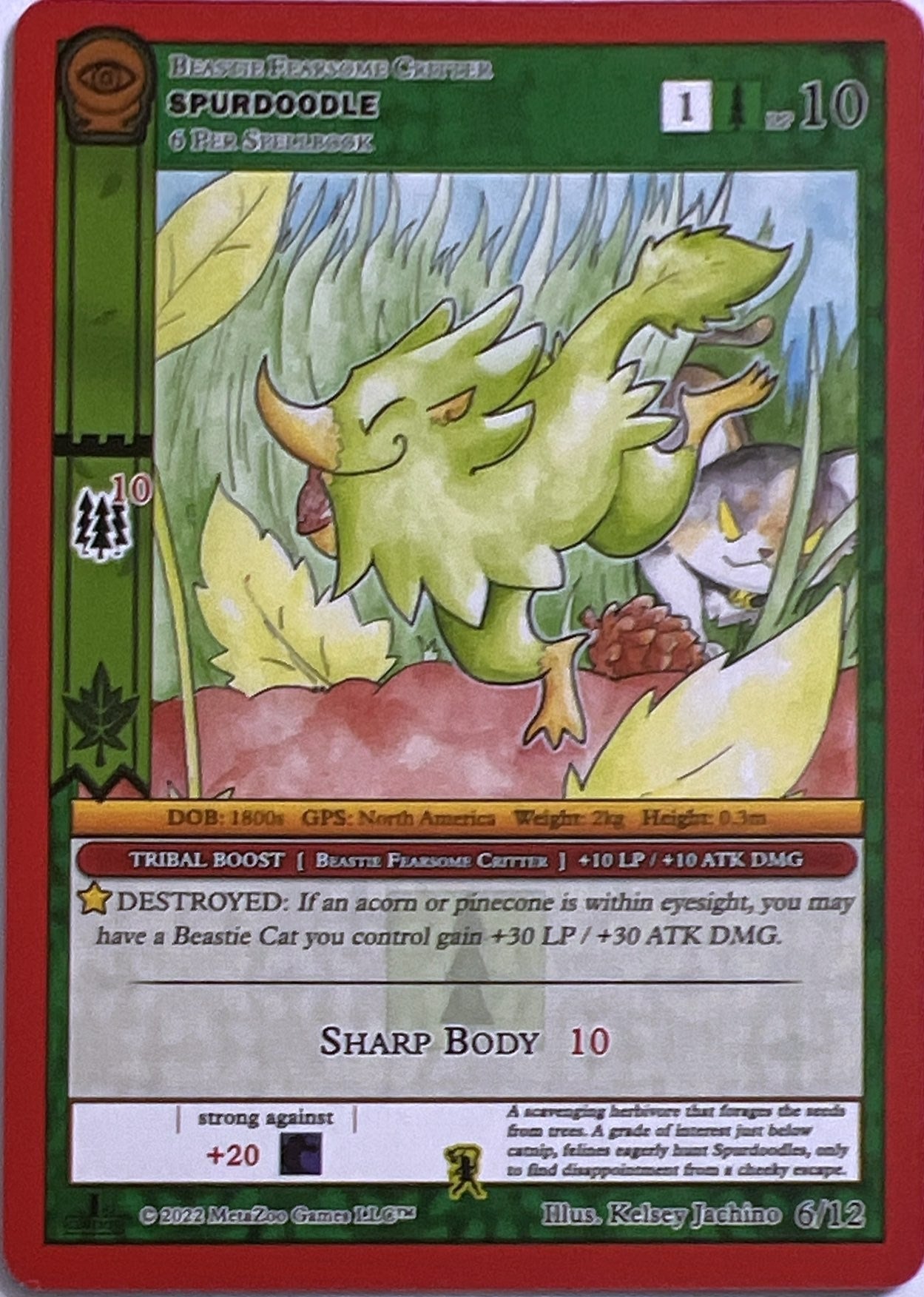 Spurdoodle (6) (SCE1E-RE) - MetaZoo Single