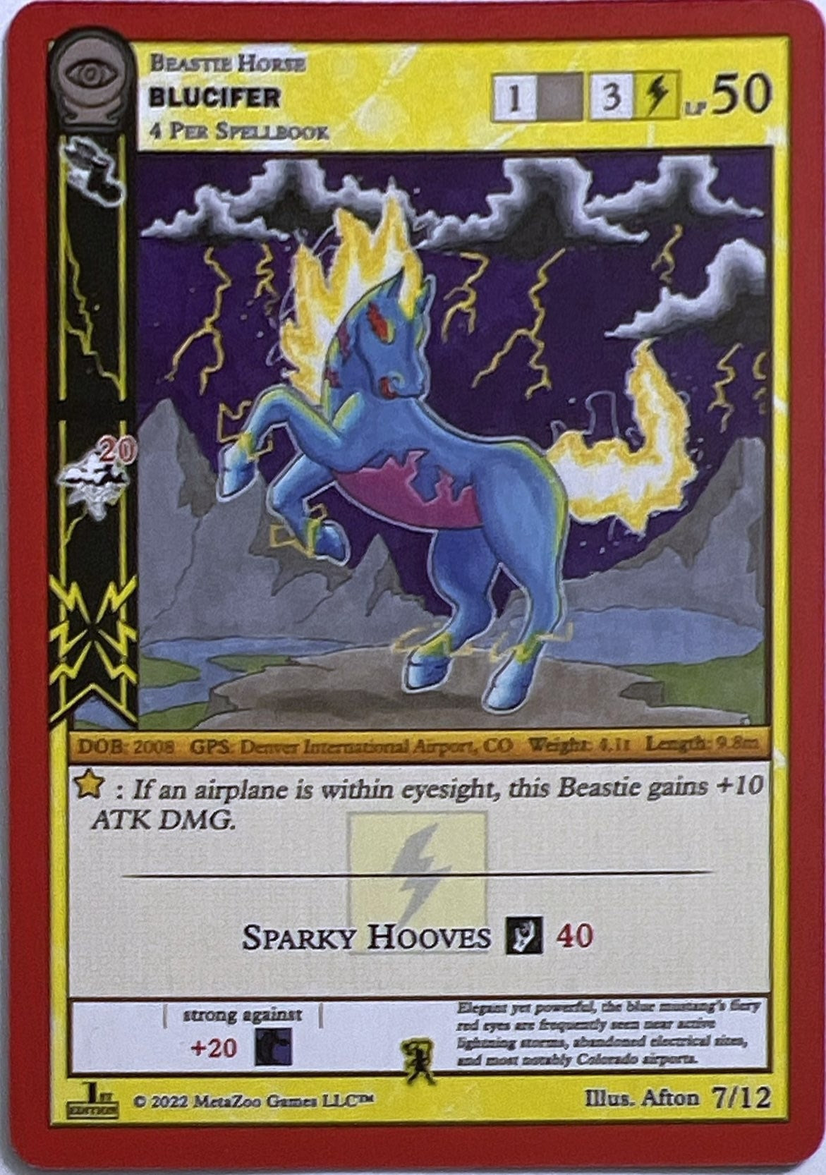 Blucifer (7) (SCE1E-RE) - MetaZoo Single