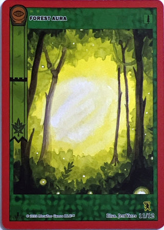 Forest Aura (11) (SCE1E-RE) - MetaZoo Single