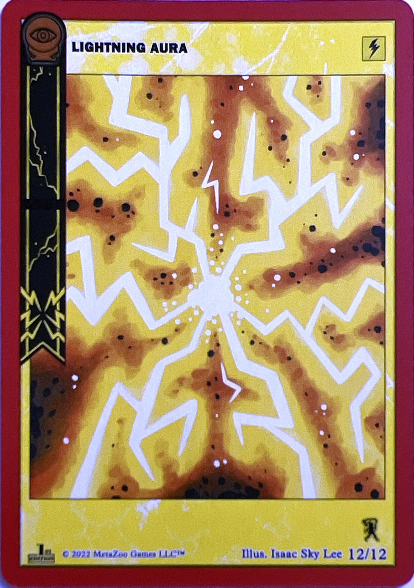 Lightning Aura (12) (SCE1E-RE) - MetaZoo Single