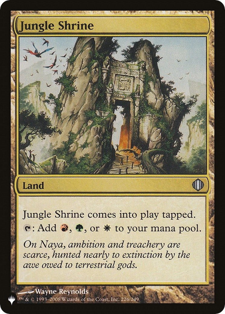 Jungle Shrine (ALA) (226) [LIST] - MTG Single