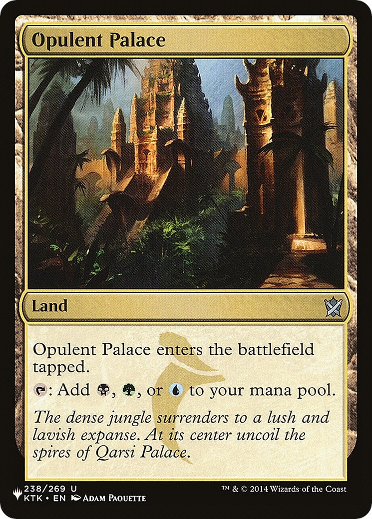 Opulent Palace (238) [LIST] - MTG Single