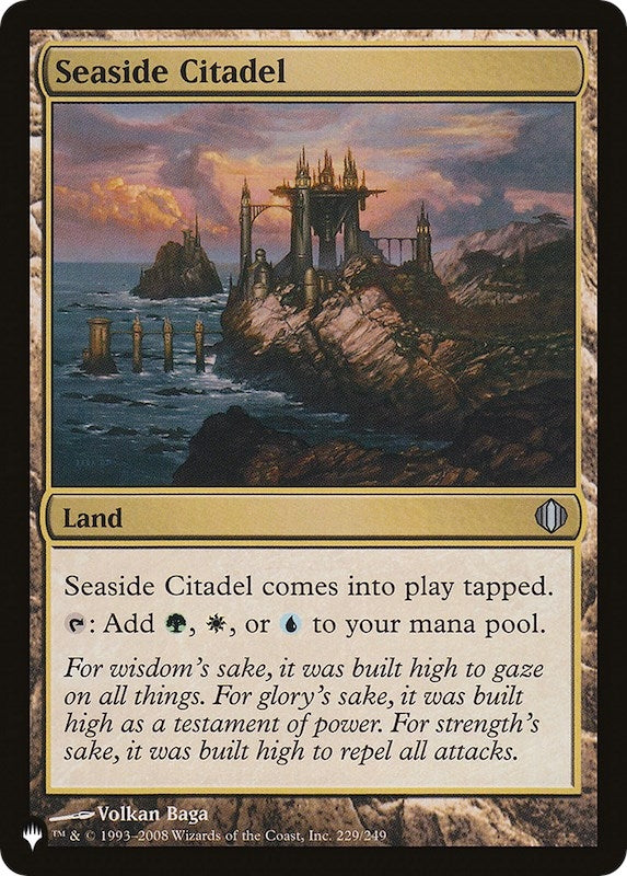 Seaside Citadel (229) [LIST] - MTG Single