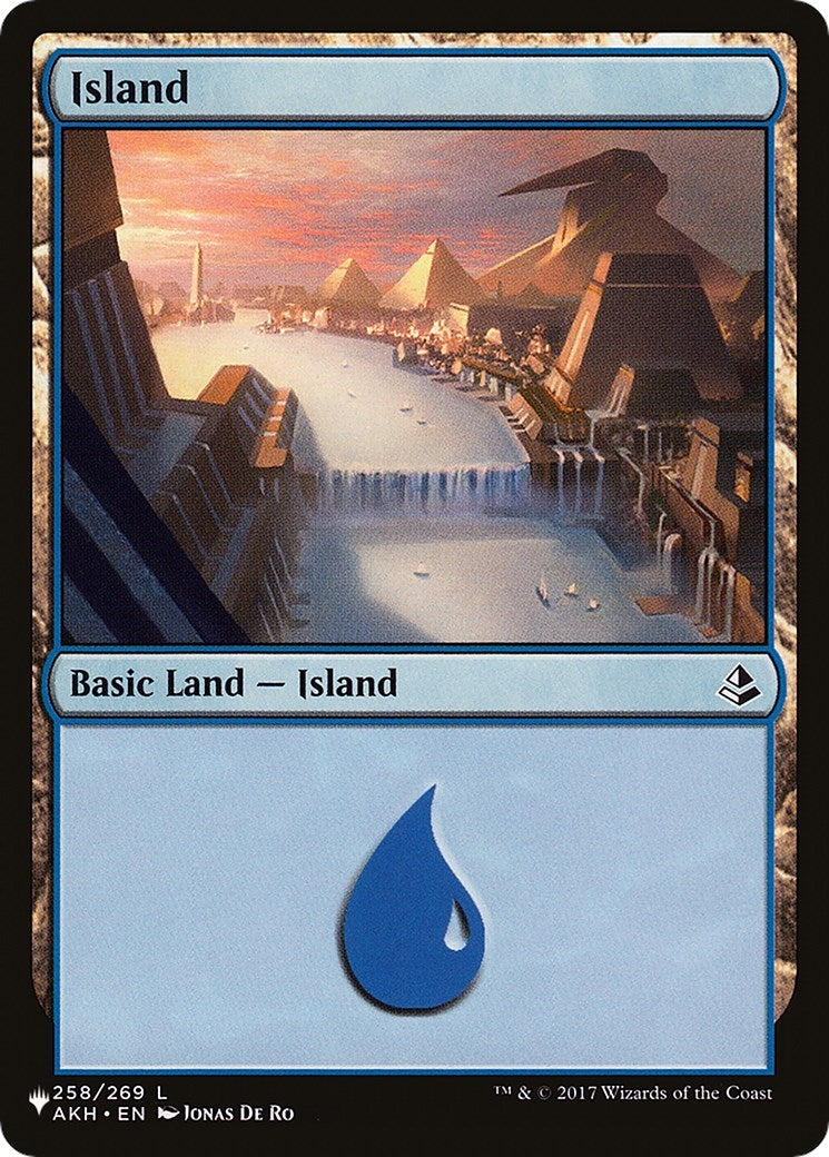 Island (258) (258) [LIST] - MTG Single
