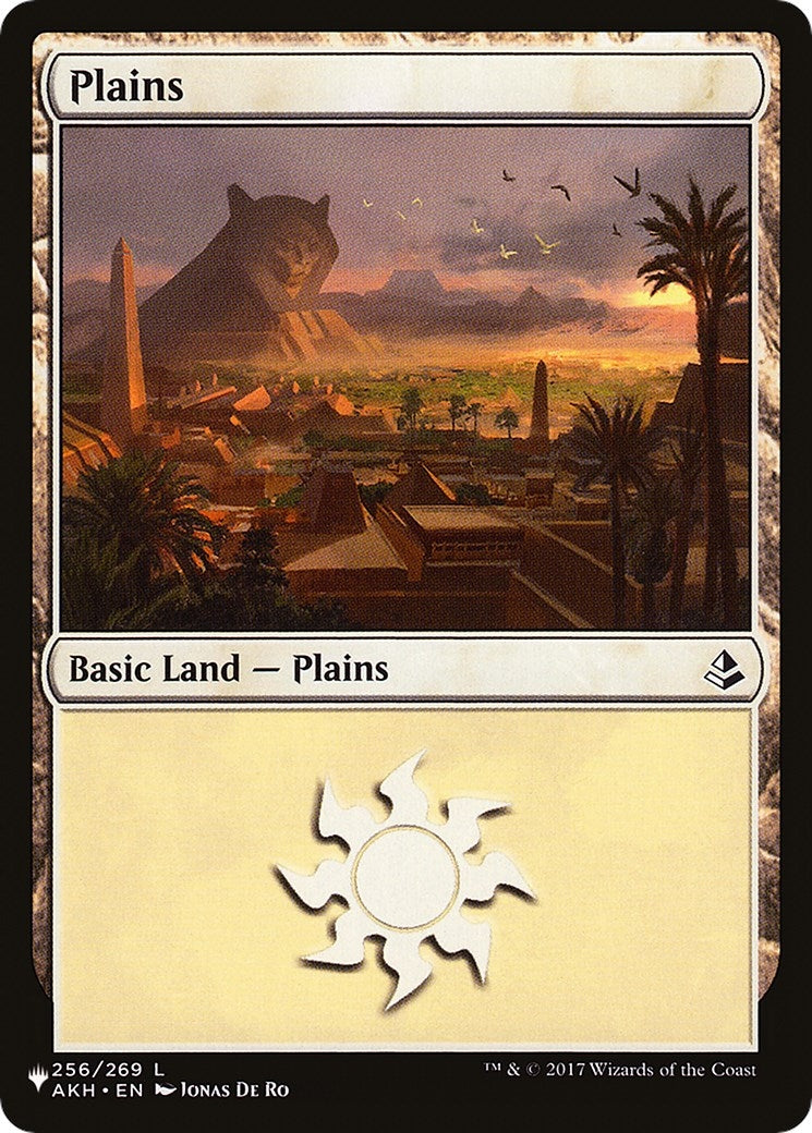 Plains (AKH) (256) [LIST] - MTG Single