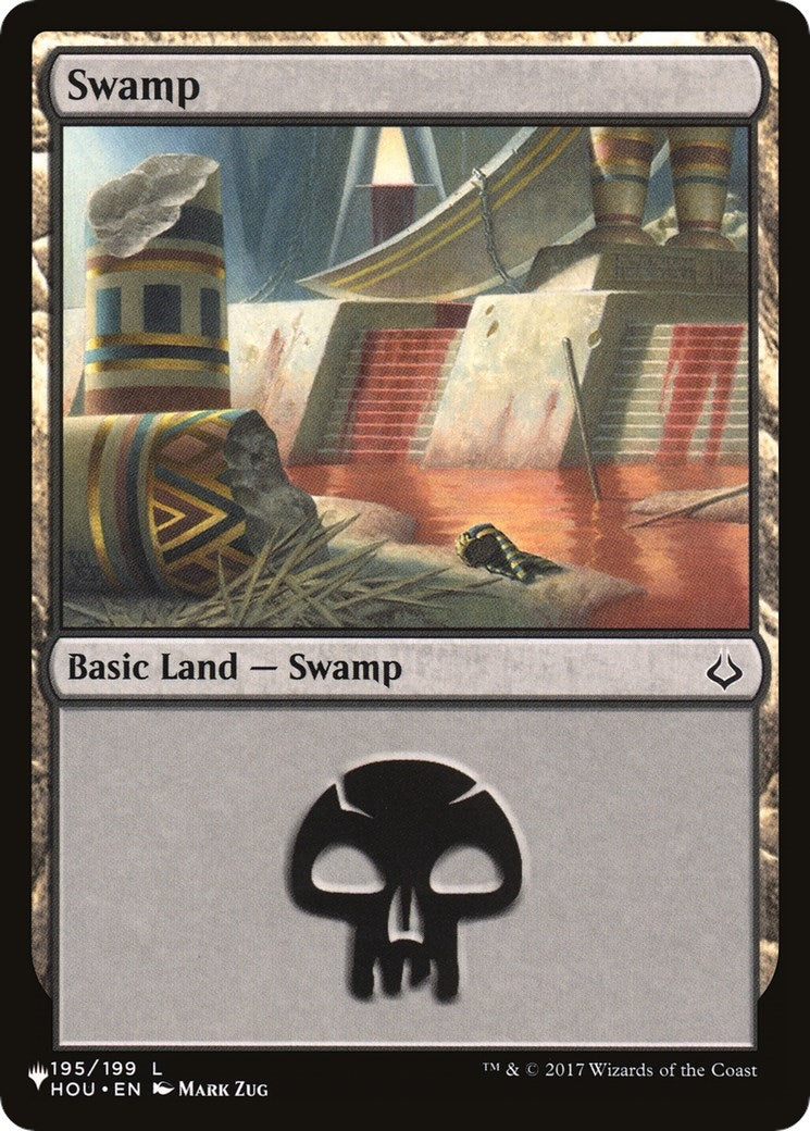 Swamp (195) (195) [LIST] - MTG Single